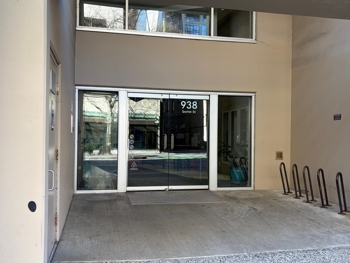 Exterior Rear Photo of 1525 938 Smithe Street, Vancouver, BC