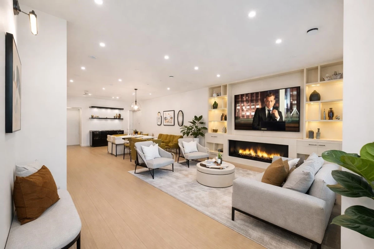 Family Room Photo of 102 646 Girard Avenue, Coquitlam, BC