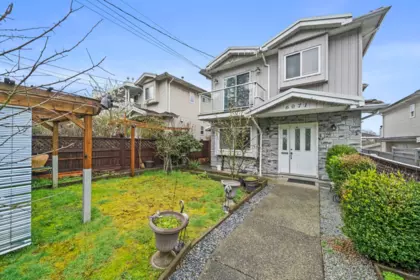 Aerial View of 6071 Sprott Street, Burnaby, BC