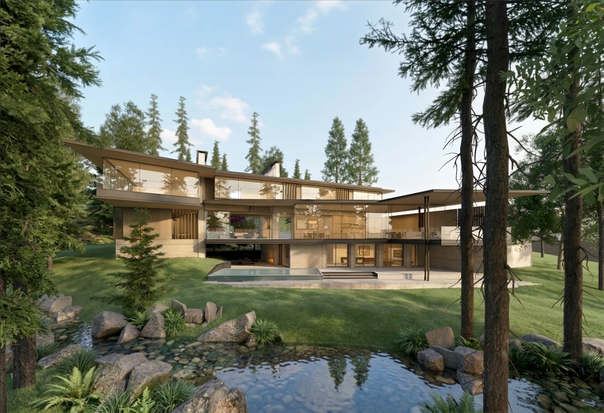 Exterior Rear Photo of 860 Fairmile Road, West Vancouver, BC