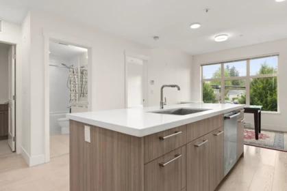 Kitchen Island Photo of 205 14022 North Bluff Road, White Rock, BC