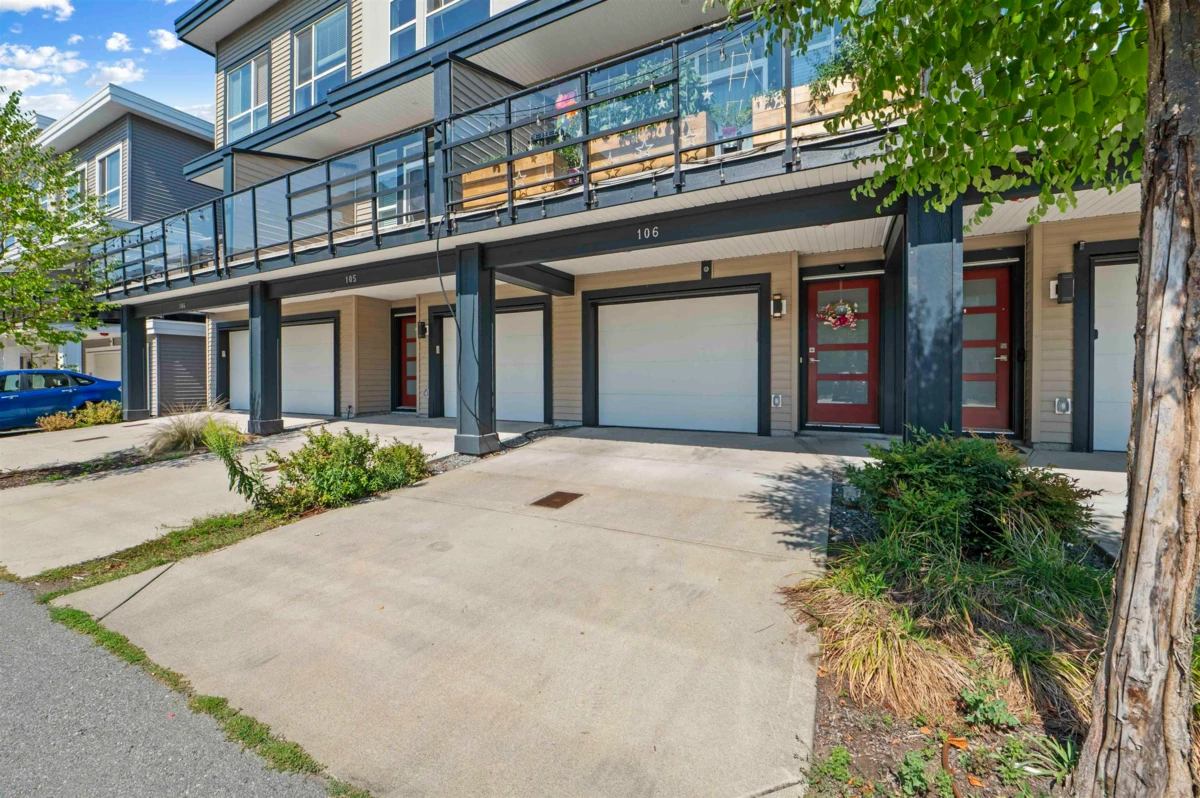 Exterior Rear Photo of 106 8413 Midtown Way, Chilliwack, BC