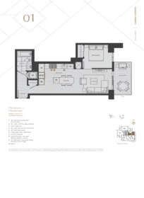 Office / Den Photo of 1601 7418 Paulson Street, Vancouver, BC