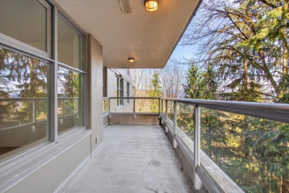Outdoor Deck Photo of 409 9262 University Crescent, Burnaby, BC