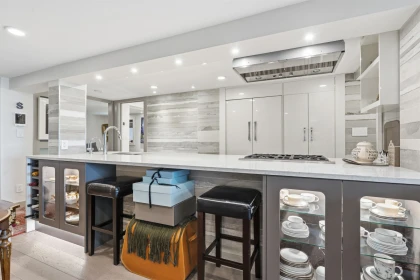 Aerial View of 3240 W 1st Avenue, Vancouver, BC