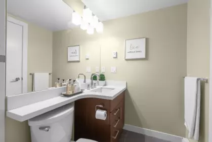 Basement Recreation Room Photo of 102 6800 Eckersley Road, Richmond, BC