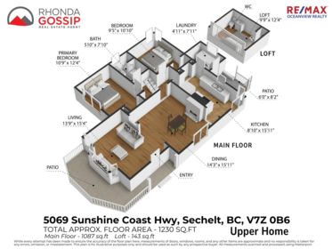 Basement Recreation Room Photo of 5069 Sunshine Coast Highway, Sechelt, BC