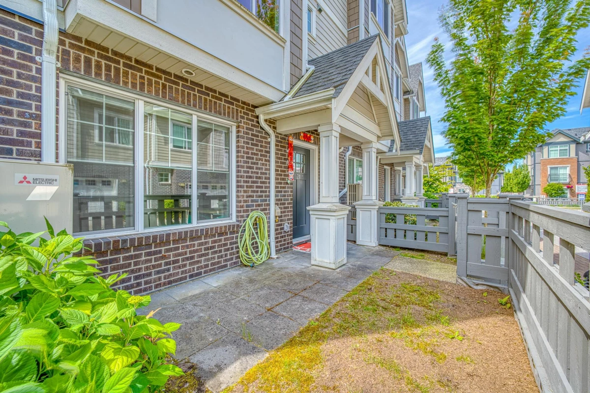 Exterior Rear Photo of 21 7180 Lechow Street, Richmond, BC