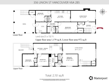 356 Union Street, Vancouver, BC, Vancouver — Single Family Residence for sale