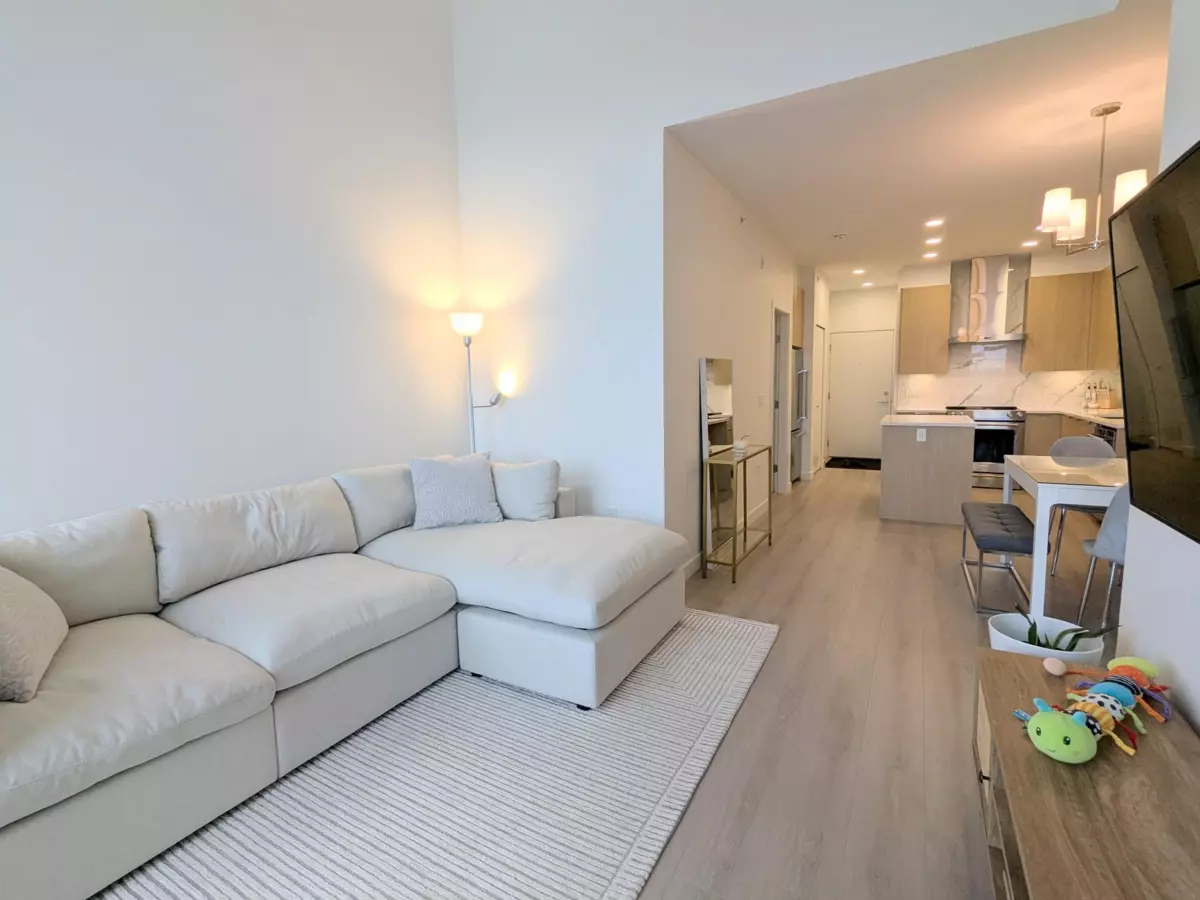 Living Room Photo of 406 7799 17th Street, Burnaby, BC