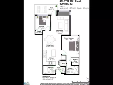 Outdoor Deck Photo of 406 7799 17th Street, Burnaby, BC