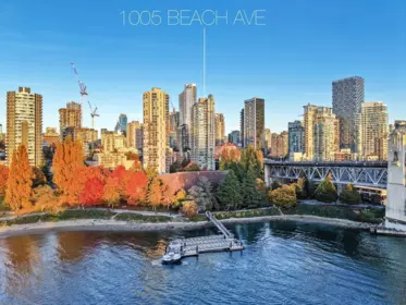 Backyard Photo of 601 1005 Beach Avenue, Vancouver, BC