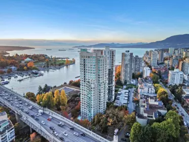 Outdoor Deck Photo of 601 1005 Beach Avenue, Vancouver, BC
