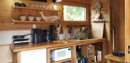 Kitchen Photo of 512 Aya Reach Road, Mayne Island, BC