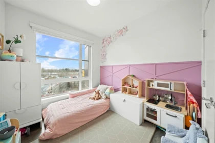 Bedroom 4 Photo of 615 3488 Sawmill Crescent, Vancouver, BC