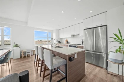 Kitchen Photo of 615 3488 Sawmill Crescent, Vancouver, BC