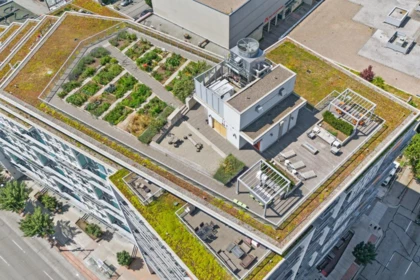 Aerial View of 1014 180 E 2nd Avenue, Vancouver, BC