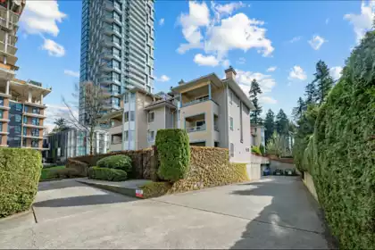 Aerial View of 104 1175 Heffley Crescent, Coquitlam, BC