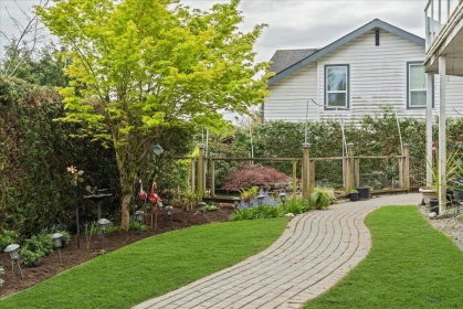 Aerial View of 5740 189a Street, Surrey, BC