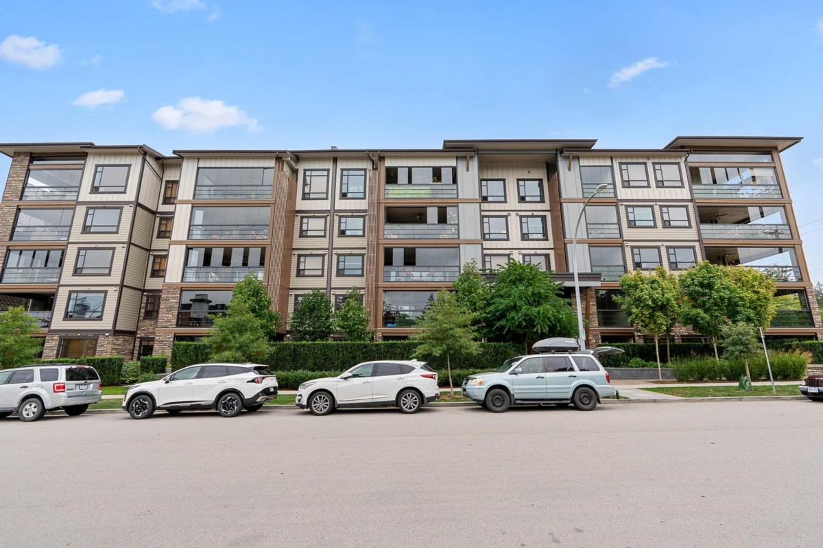 Exterior Rear Photo of 404 14588 Mcdougall Drive, Surrey, BC
