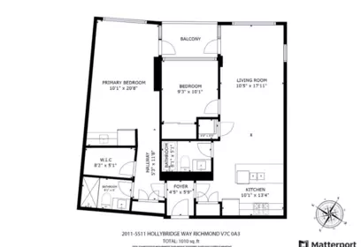 Fitness Center Photo Near 2011 5511 Hollybridge Way, Richmond, BC