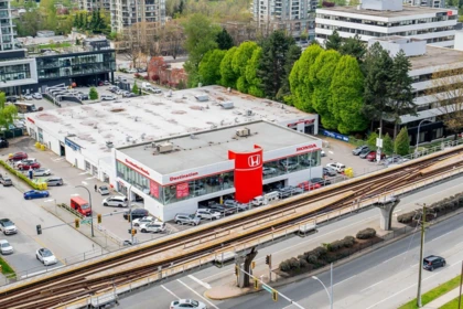 Aerial View of 1505 4388 Buchanan Street, Burnaby, BC