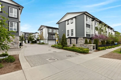 Aerial View of 49 19255 Aloha Drive, Surrey, BC