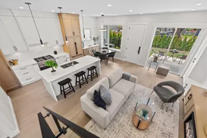 Basement Recreation Room Photo of 1 8578 Cartier Street, Vancouver, BC