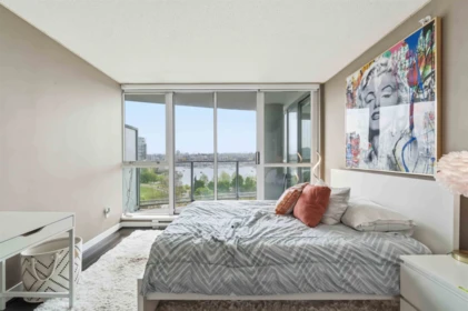 Aerial View of 908 1408 Strathmore Mews, Vancouver, BC