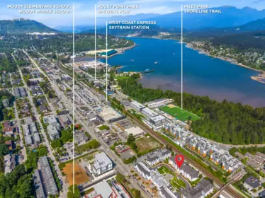 Street View Photo of 302 3142 St Johns Street, Port Moody, BC