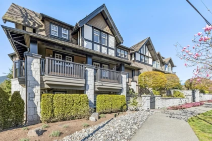 Aerial View of 303 116 W 23rd Street, North Vancouver, BC