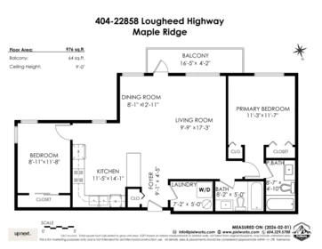 Hallway Photo of 404 22858 Lougheed Highway, Maple Ridge, BC