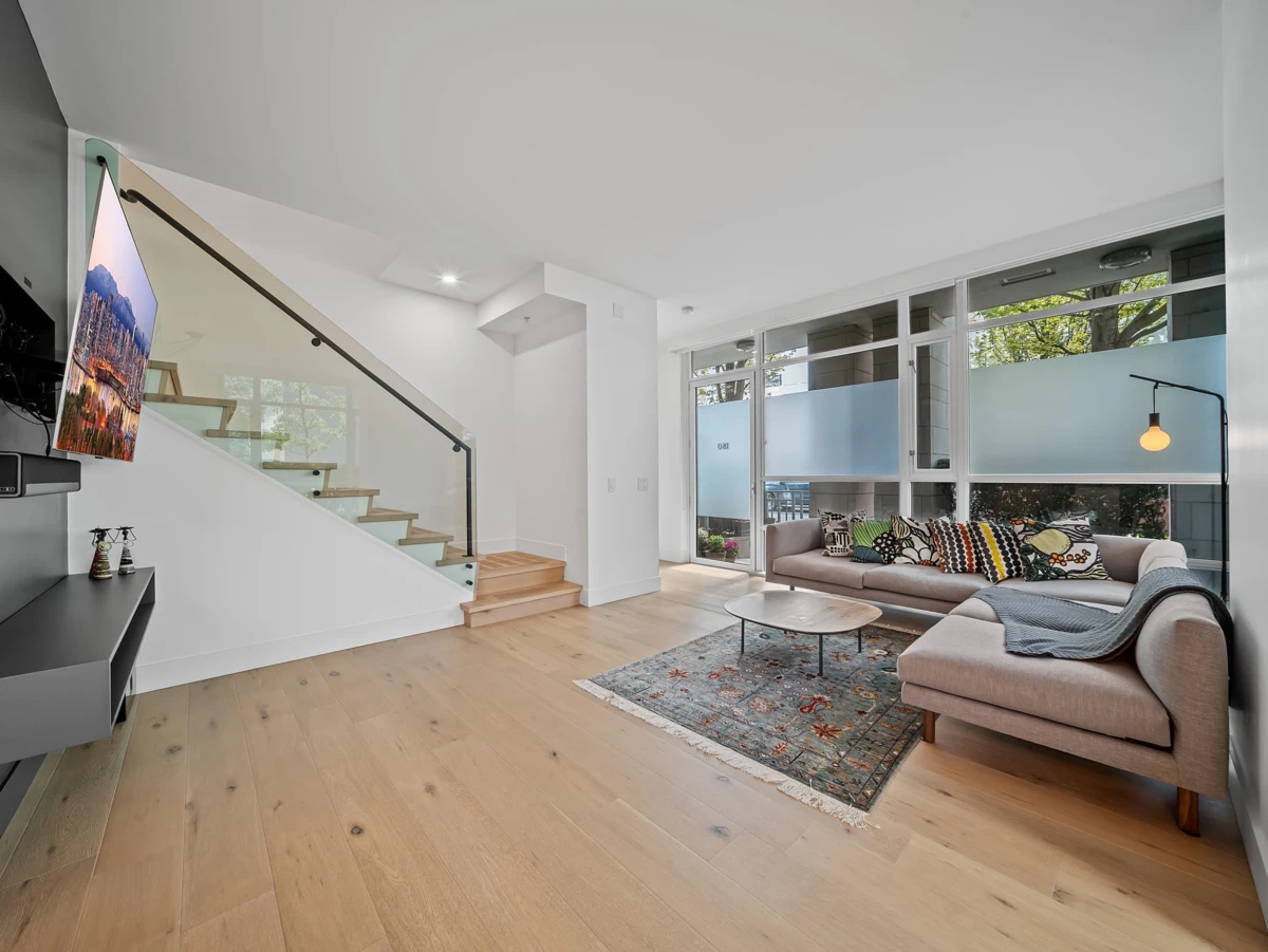 Living Room Photo of 180 Athletes Way, Vancouver, BC