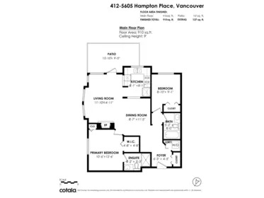 Garage Interior Photo of 412 5605 Hampton Place, Vancouver, BC