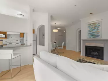 Kitchen Island Photo of 412 5605 Hampton Place, Vancouver, BC