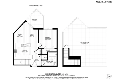 Basement Recreation Room Photo of 614 108 E 8th Street, North Vancouver, BC