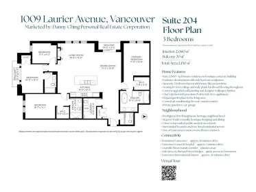 204 1009 Laurier Avenue, Vancouver, BC, Vancouver — Apartment/Condo for sale