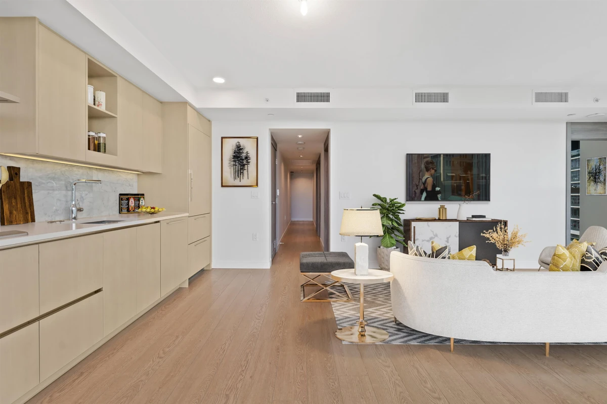 Dining Area Photo of 684 87 Nelson Street, Vancouver, BC