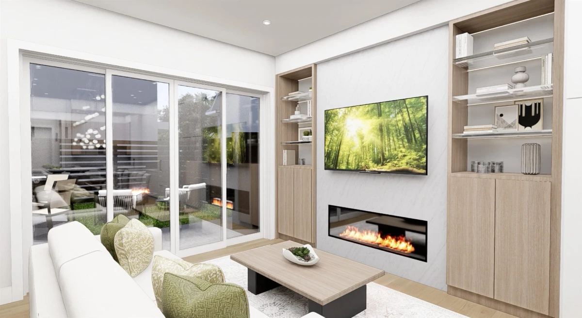 Living Room Photo of 3 5718 Alma Street, Vancouver, BC
