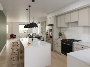 Kitchen Island Photo of 11 9118 Cedar Street, Mission, BC