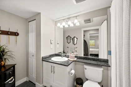 Basement Recreation Room Photo of 111 19340 65 Avenue, Surrey, BC