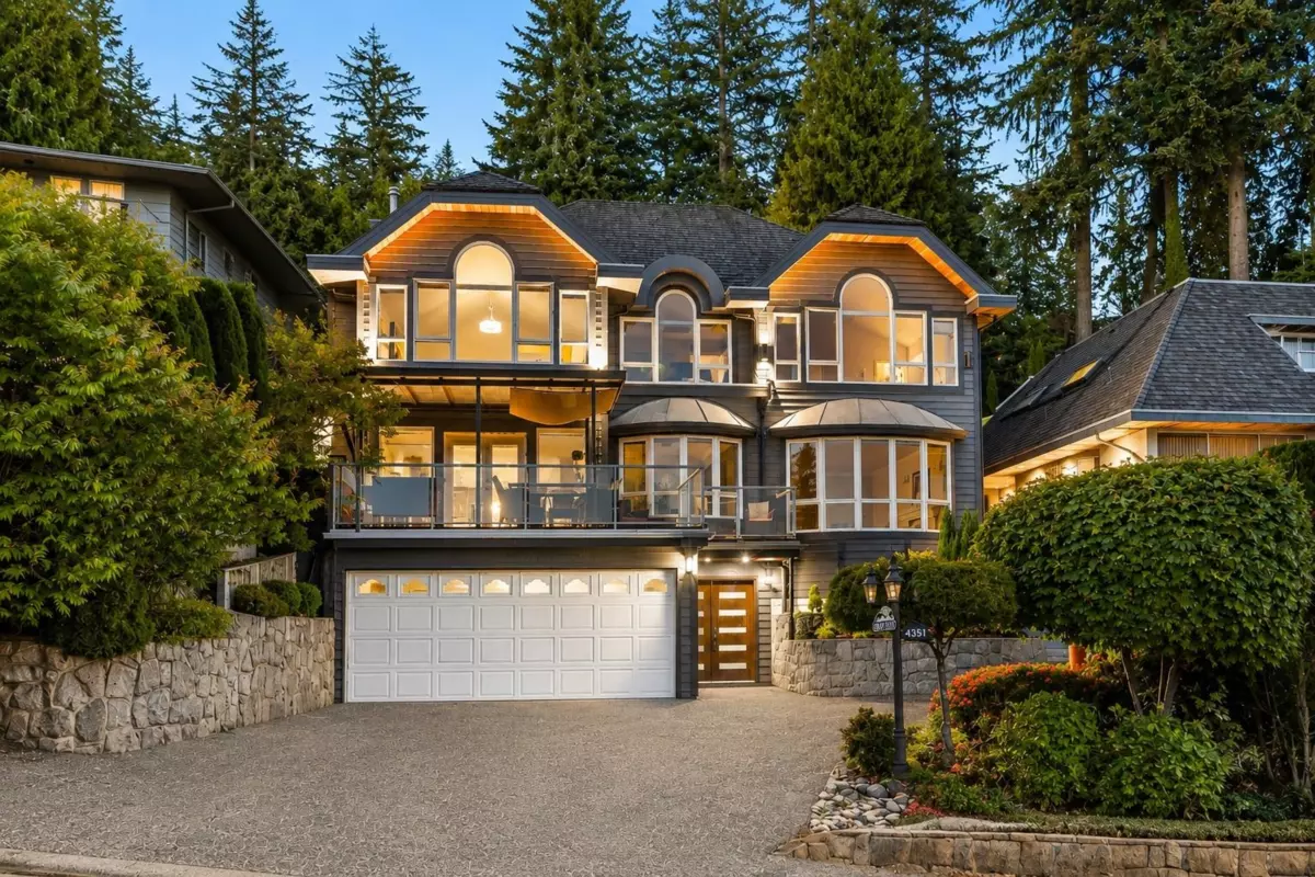 Exterior Rear Photo of 4350 Starlight Way, North Vancouver, BC