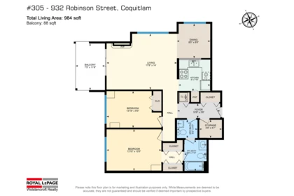 Basement Recreation Room Photo of 305 932 Robinson Street, Coquitlam, BC