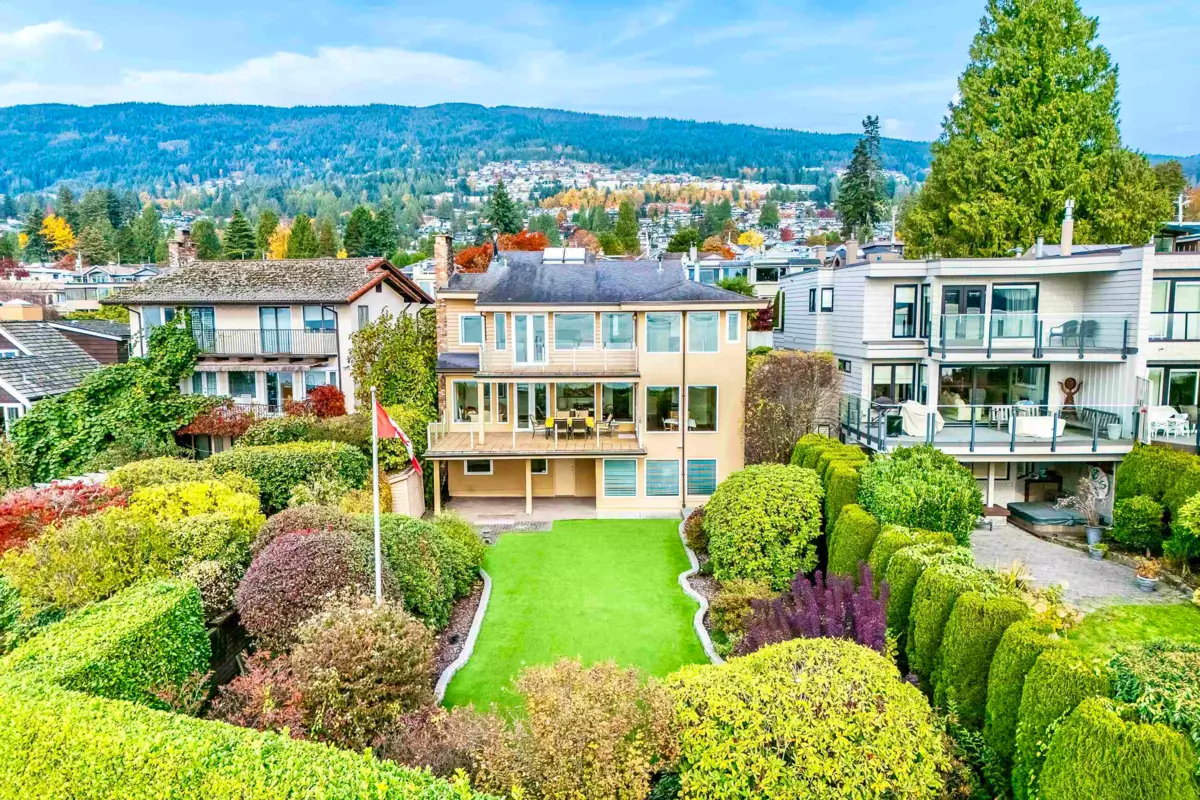Exterior Rear Photo of 2328 Bellevue Avenue, West Vancouver, BC