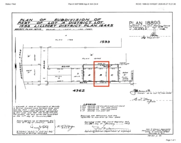 190 Cresta Road, Pemberton, BC, Pemberton — Land for sale