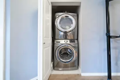 Laundry Room Photo of 409 210 Lebleu Street, Coquitlam, BC