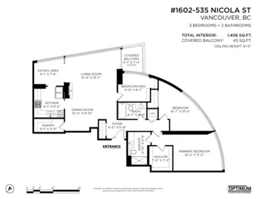 Garden / Landscaping Photo of 1602 535 Nicola Street, Vancouver, BC