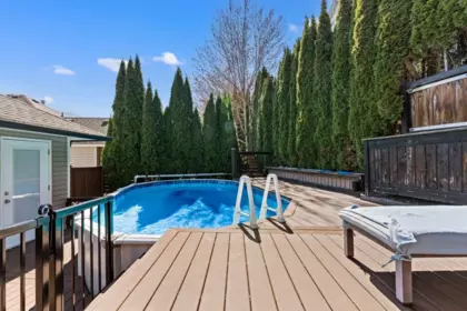 Aerial View of 46017 Sherwood Drive, Chilliwack, BC