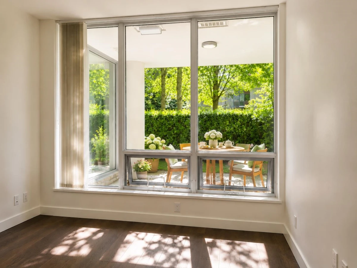 Family Room Photo of 110 5728 Berton Avenue, Vancouver, BC