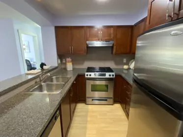 Kitchen Island Photo of 302 5725 Agronomy Road, Vancouver, BC